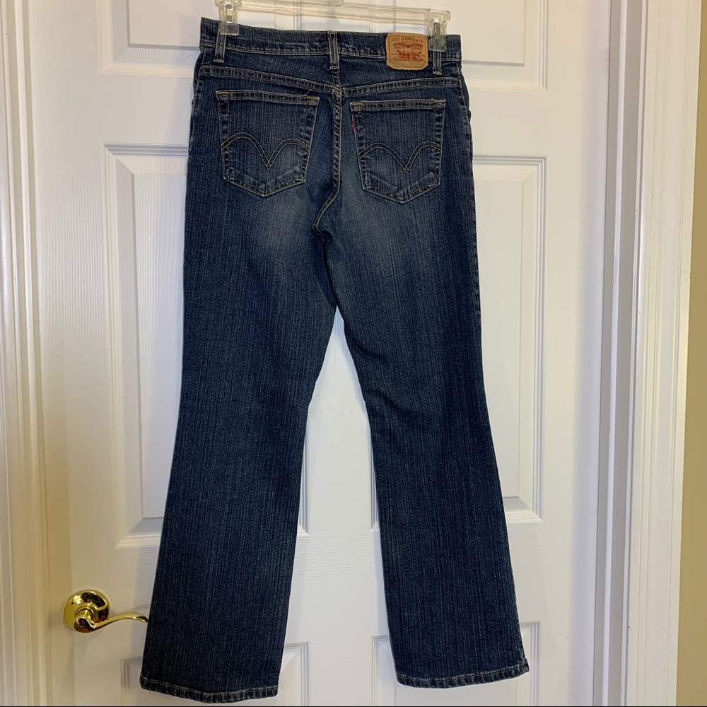 Levi’s 550 Red Tab Relaxed Boot Cut Jeans Size 10M - Picture 5 of 8
